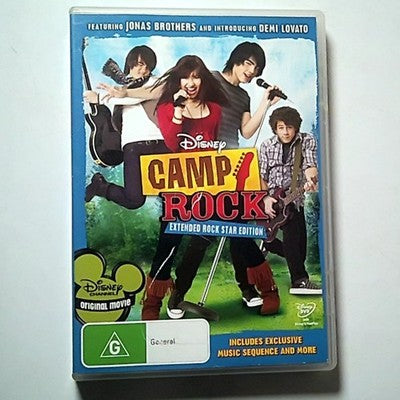 Camp Rock - Extended Edition (DVD, 2008) Kevin Jonas, Jasmine Richards Region 4