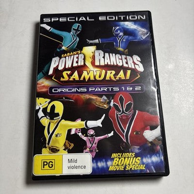 Power Rangers - Origins Specials : Vol 4 (DVD, 2011) Region 4