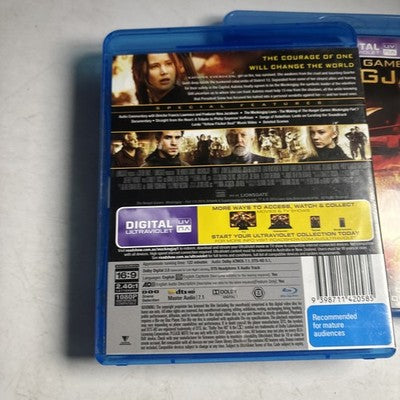 The Hunger Games - Mockingjay : Part 1 & 2 (Blu-ray, 2015) Region B