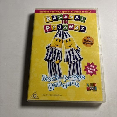 Bananas in Pyjamas - Rock-A-Bye Bananas (DVD, 1999) Region 4