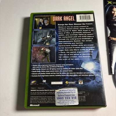 James Cameron's Dark Angel - Xbox Original Game Complete With Manual PAL