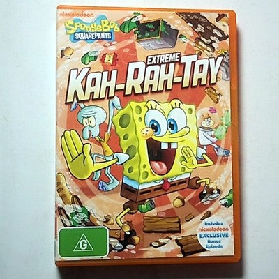 Spongebob Squarepants - Extreme Kah-Rah-Tay (DVD, 2013) Region 4