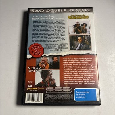 The Snows Of Kilimanjaro / Scream Of Stone (DVD) Gregory Peck All Regions NEW