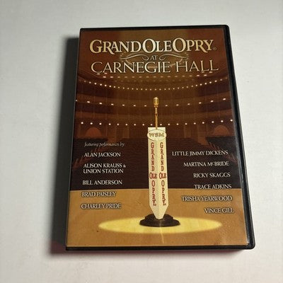 Grand Ole Opry at Carnegia Hall (DVD, 2005) All Regions