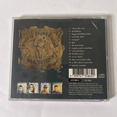 Things Of Stone & Wood – The Yearning (CD, 1993) Australia 473586 2