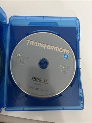 Transformers (Blu-ray, 2008, 2-Disc) John Turturro, Jon Voight Region B