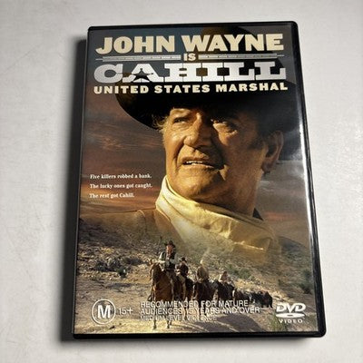 Cahill: United States Marshall (DVD, 1973) John Wayne Region 4 NEW