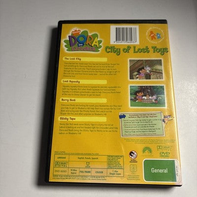 Dora the Explorer - City of Lost Toys (DVD, 2000) Region 4