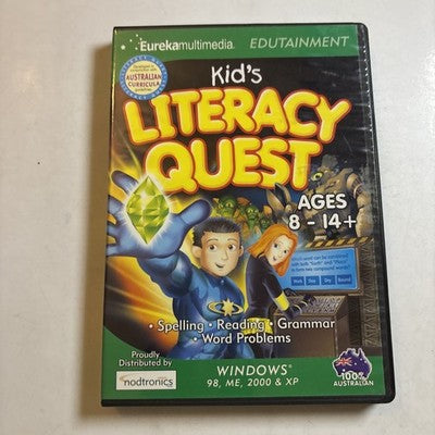 Kid's Literacy Quest PC CDROM