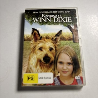 Because of Winn-Dixie (DVD, 2005) Jeff Daniels, Anna Sophia Robb Region 4