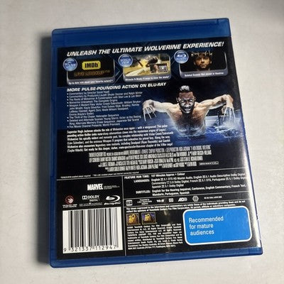 X-Men Origins - Wolverine (Blu-ray, 2009) Hugh Jackman, Liev Schreiber Region B