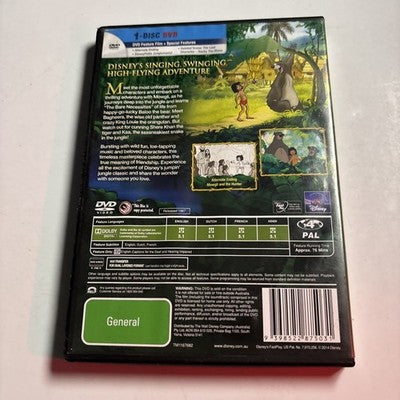 The Jungle Book | Disney Classics (DVD, 1967) Region 4