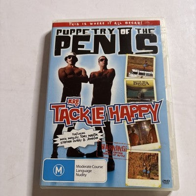 Puppetry Of The Penis - Are Tackle Happy (DVD, 2000) All Regions