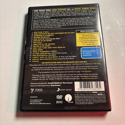 Rod Stewart - Live at Royal Albert Hall (DVD, 2004) All Regions