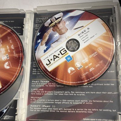 Jag : Season 6 (DVD, 2000) Region 4
