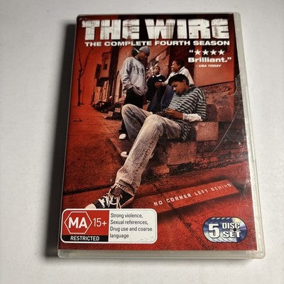 The Wire: Season 4 (DVD, 2002) Region 4