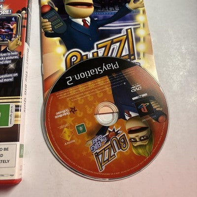 Buzz! The Big Quiz Sony Playstation 2 Manual PAL