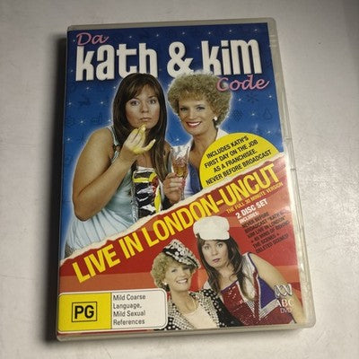 Da Kath & Kim Code / Live In London-Uncut (DVD, 2008) Region 4