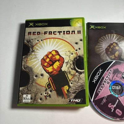 Red Faction 2 II Xbox Original Game + Manual PAL.