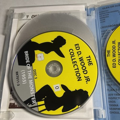 The Ed D. Wood Jr. Collection (DVD, 1959, 4-Disc) All Regions