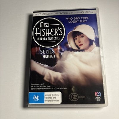 Miss Fisher's Murder Mysteries : Series 1 : Part 1 (DVD, 2012) Region 4 NEW