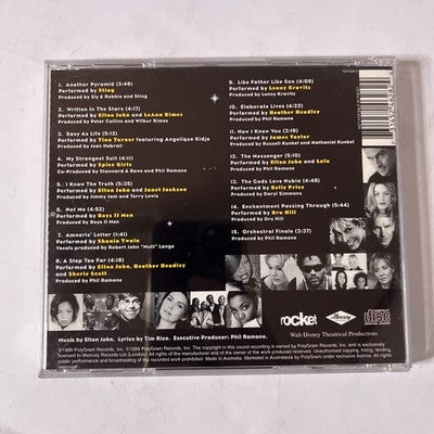 Elton John & Tim Rice – Aida (CD, 1999) Australia 524 628-2