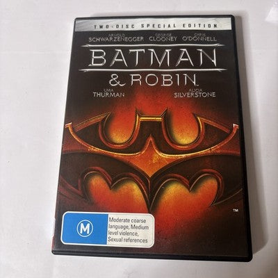 Batman and Robin (Special Edition, DVD, 1997) Region 4 NEW