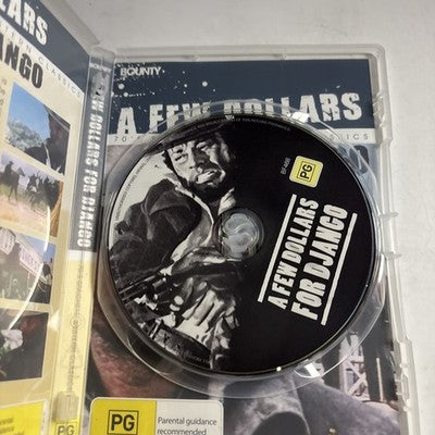 A Few Dollars for Django (DVD, 1996) Anthony Steffen Region 4 NEW