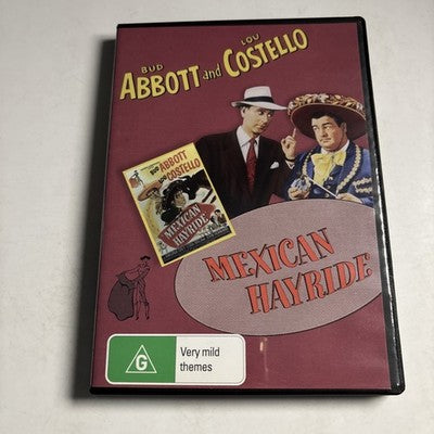Abbott And Costello: Mexican Hayride (DVD, 1948) Region 4 NEW