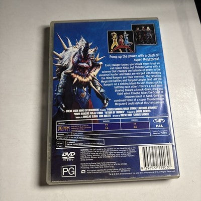 Power Rangers - Ninja Storm - Lightning Strikers (DVD, 2004) Region 4