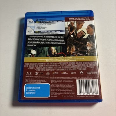 Thor (Blu-ray, 2011) Anthony Hopkins, Chris Hemsworth, All Regions