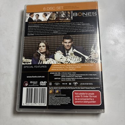 Bones : Season 9 (DVD, 2013) Region 4 NEW