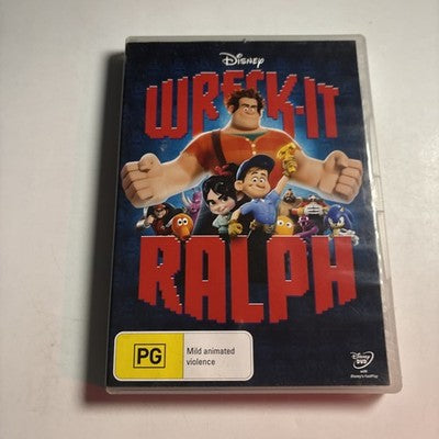 Wreck-It Ralph (DVD, 2012) John C. Reilly, Sarah Silverman Disney Region 4