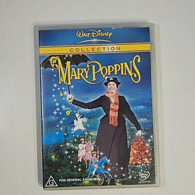Mary Poppins (DVD, 1964) Julie Andrews, Dick Van Dyke Region 4