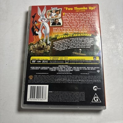 Looney Tunes Back in Action (DVD, 2003) Brendan Fraser, Steve Martin Region 4