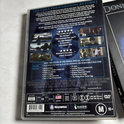 Donnie Darko (The Director's Cut, DVD, 2001) Jake Gyllenhaal Region 4