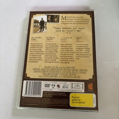 Foyle's War : Series 1 (DVD, 2002) Region 4 NEW