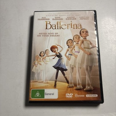 Ballerina (DVD, 2016) Elle Fanning, Dane DeHaan, Maddie Ziegler Region 4 NEW