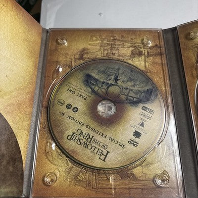 The Lord of the Rings: The Fellowship of the Ring - Extended Edition (DVD, 2001)