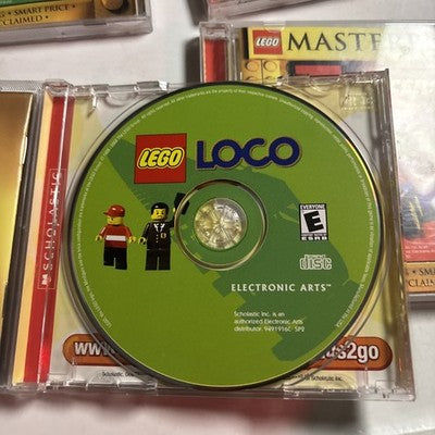 Lego Masterpiece: Loco, Chess, Legoland, Racers PC CDROM 1999
