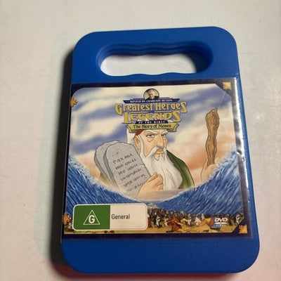 Greatest Heroes & Legends of the Bible - The Story Of Moses (DVD, 2005)