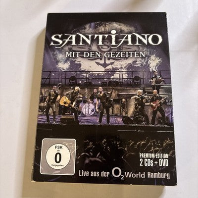 Santiano - Mit Den Gezeiten: Live Der O2 World Hamburg CD + DVD 2014 All Region