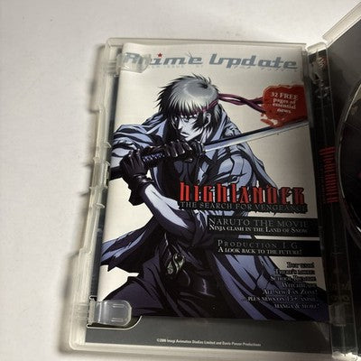 Highlander - The Search for Vengeance (DVD, 2007) Region 4
