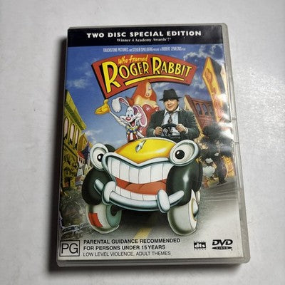 Who Framed Roger Rabbit (Special Edition, DVD, 1988) Bob Hoskins Region 4