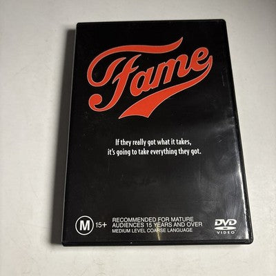 Fame (DVD, 1980) Irene Cara, Eddie Barth, Laura Dean, Debbie Allen, Region 4
