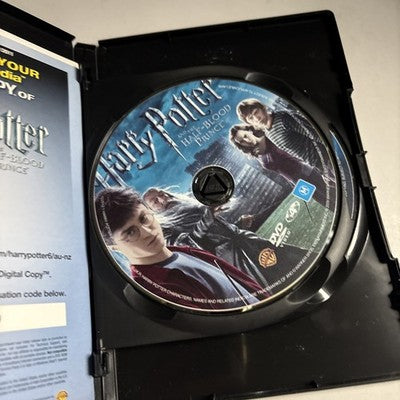 Harry Potter and the Half-Blood Prince (DVD, 2009) Region 4