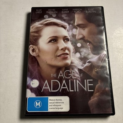 The Age of Adaline (DVD, 2015) Harrison Ford, Ellen Burstyn Region 4