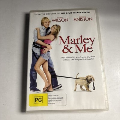 Marley & Me (DVD, 2008) Owen Wilson, Jennifer Aniston Region 4 NEW