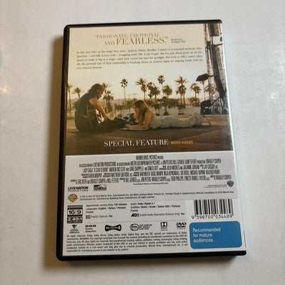 A Star Is Born (DVD, 2018) Bradley Cooper, Lady Gaga Region 4 NEW