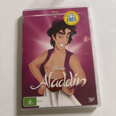 Aladdin (DVD, 1992) Disney Region 4 NEW